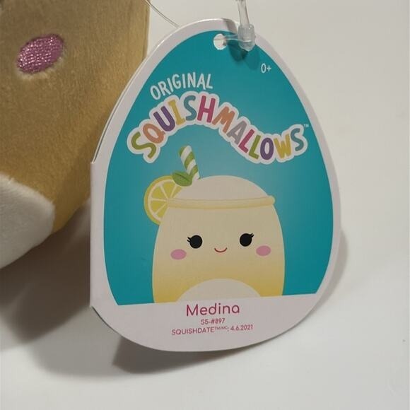 NWT 5" Medina the Yellow Lemonade Drink Squishmallow - Picture 4 of 5